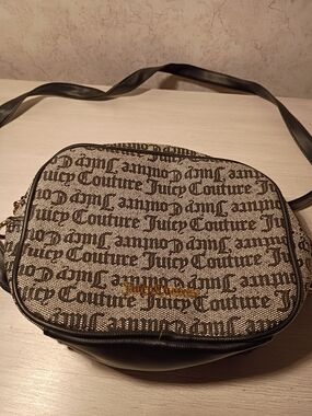 Juicy Couture Black Logo Crossbody Bag